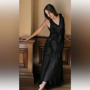 New Zara semi sheer lingerie/dress